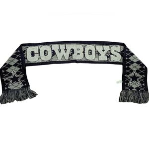 NFL Dallas Cowboys Reversible Scarf With Fringe